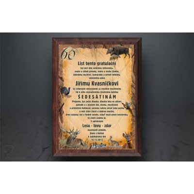 Dárek 60 muži myslivec/D60MH myslivec F – Zboží Dáma Dárek 60 muži myslivec/D60MH myslivec F – Zboží Dáma