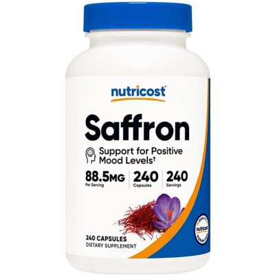 Nutricost Saffron Extract 240 kapslí – Hledejceny.cz