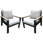 ROJAPLAST Rotterdam Duo Hliníková křesla 2 ks – Zboží Mobilmania