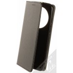 1Mcz Magnet Book Color flipové Honor Magic5 Pro černé – Zbozi.Blesk.cz