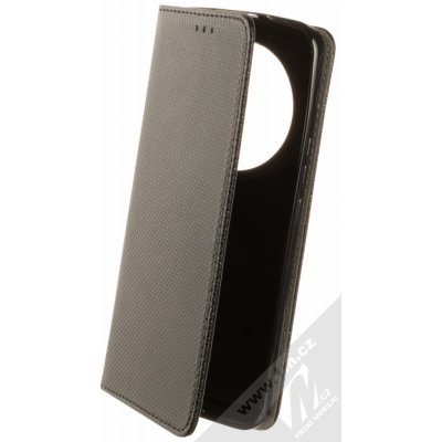 1Mcz Magnet Book Color flipové Honor Magic5 Pro černé – Zbozi.Blesk.cz