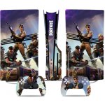Polep na konzoli - PS5 SLIM diskovou verzi - Fortnite v2, TN-P5SDisc-0377 – Zboží Mobilmania