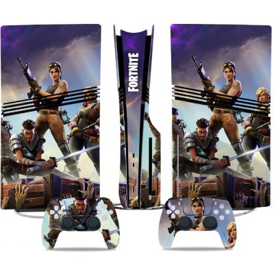 Polep na konzoli - PS5 SLIM diskovou verzi - Fortnite v2, TN-P5SDisc-0377 – Zboží Mobilmania