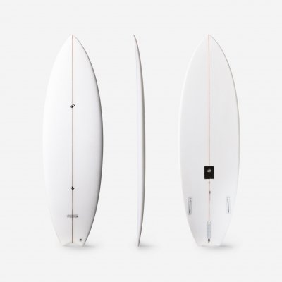 Olaian shortboard 900 Wide Futures bez ploutviček 5'10 – Zboží Dáma