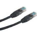 Datacom 15901 CAT6, UTP, 0,5m, černý – Zbozi.Blesk.cz