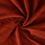 Takoy Látka bavlněný manšestr Taya cihlový – Sleviste.cz