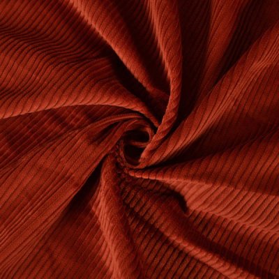 Takoy Látka bavlněný manšestr Taya cihlový – Sleviste.cz