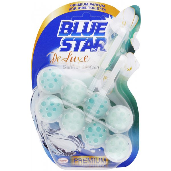 BLUE STAR DeLuxe WC blok Jasmín 2 x 50 g od 169 Kč - Heureka.cz