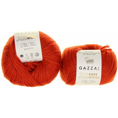 Gazzal Baby Wool XL 841 skořicová – Hledejceny.cz