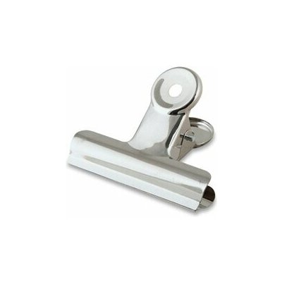 Clips - kancelářské klipy chromové - 74 mm – Zboží Dáma