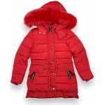 Nice Classic zimní bunda červená – Sleviste.cz