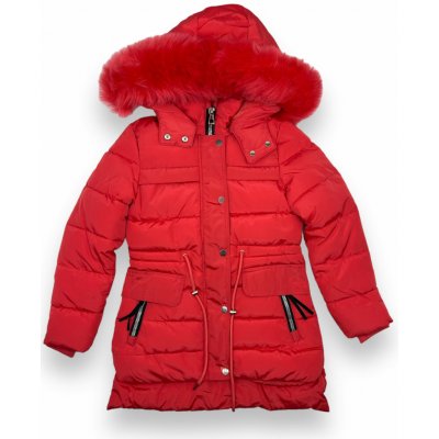 Nice Classic zimní bunda červená – Sleviste.cz