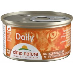 Almo Nature Daily Menu kousky krůta a kachna 85 g