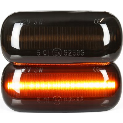 Interlook PL1812CB12 | Boční směrová světla LED | kouřové stínidlo | nedynamický | AUDI A3 & S3 8P, A4 & S4 & RS4 B6 B7 B8, A6 & S6 & RS6 C5 C6 1518 | Zboží Auto