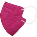 Zhejiang Shaohua Medical Equipment dětský respirátor FFP2 s CE holčičí růžový 10 ks – HobbyKompas.cz