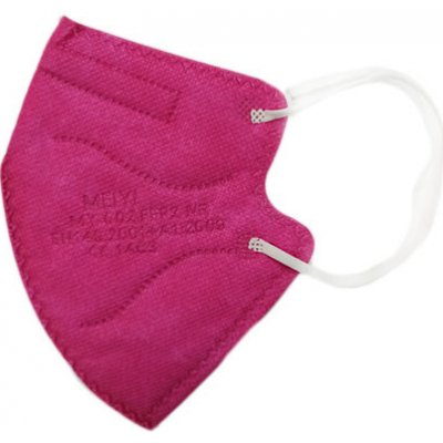 Zhejiang Shaohua Medical Equipment dětský respirátor FFP2 s CE holčičí růžový 10 ks – HobbyKompas.cz