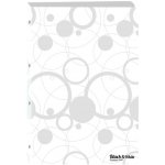 Karton P+P Black & White 4 kroužkový pořadač PP 2 cm černý – Zboží Živě