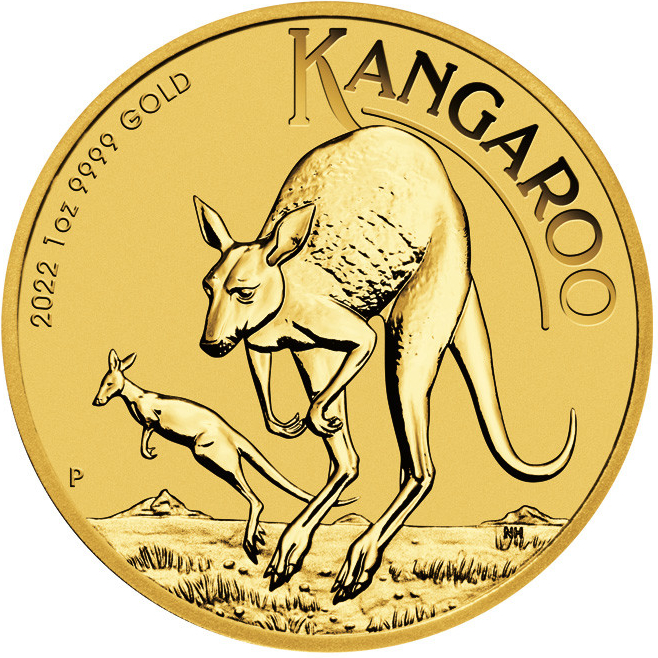 The Perth Mint Zlatá mince 100 AUD Australian Kangaroo 2024 1 oz