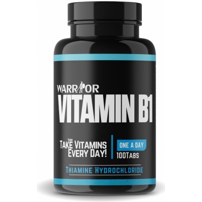 Warrior Vitamin B1 tablety 100 tablet – Hledejceny.cz