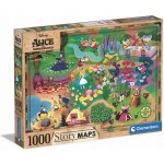 CLEMENTONI Story Maps: Alenka v říši divů 1000 dílků – Zboží Dáma