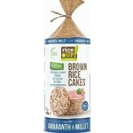 Rice Up Bezlepkové celozrnné rýžové chlebíčky s amarantem a jáhlami 120 g – Hledejceny.cz