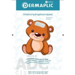 Dermaplic chladivá hydrogelová náplast na čelo 4,5 x 11 cm 2 ks