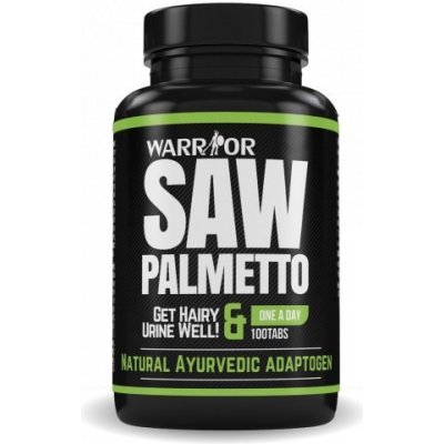 Warrior Saw Palmetto 100 tablet – Zbozi.Blesk.cz