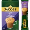 Instantní káva Jacobs Douwe Egberts Cappuccino Milka Lískový ořech 8 x 16,5 g