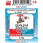 M.A.T. těsnění vent.Ms 3/4" KE294T g/kling.I4/152C (2ks) | Zboží Auto
