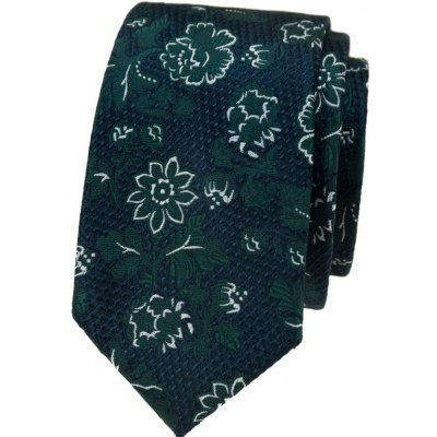 Strukturovaná kravata s květinami – Hledejceny.cz