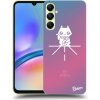 Pouzdro a kryt na mobilní telefon Samsung Picasee silikonové Samsung Galaxy A05s Mirai Maneki Neko černé