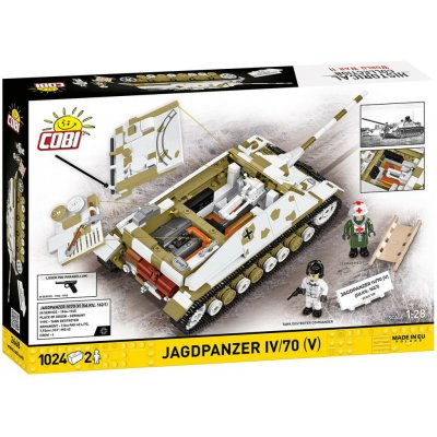 Cobi 2668 II WW JAGDPANZER IV/70 (V), 1:28, 1024 k, 2 f – Zboží Dáma