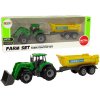 Auta, bagry, technika Lean Toys Tahač zemědělských vozidel D Green
