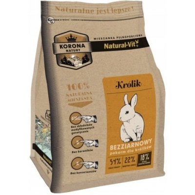 Natural-Vit Korona Natury Kompletní směs Králík 10 kg