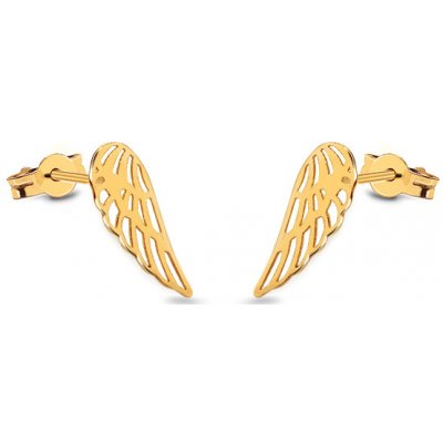iZlato Forever zlaté náušnice andělská křídla IZ25740