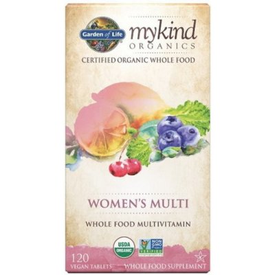 Garden of Life Mykind Organics Womens Multi pro ženy 120 tablet – Zboží Mobilmania