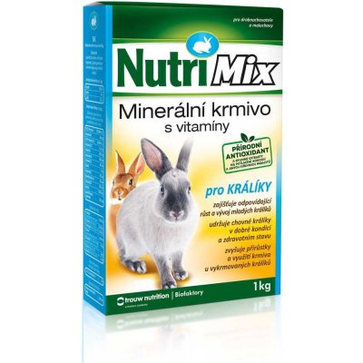 TROUW NUTRITION BIOFAKTORY NutriMix pro králíky 1 kg – Hledejceny.cz