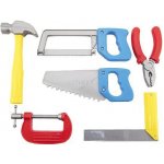 Teddies sada nářadí plast 6ks v sáčku 16x30x5cm – Hledejceny.cz