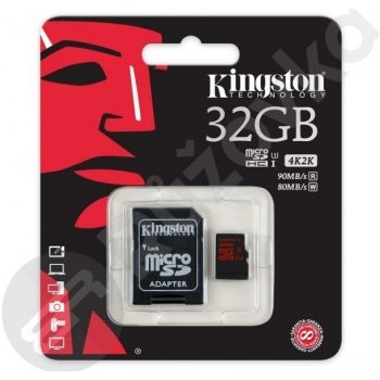 Kingston microSDHC 32 GB UHS-I U3 SDCA3/32GB