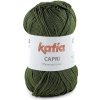 Příze Katia Capri 82175 Olive Green Pletací příze