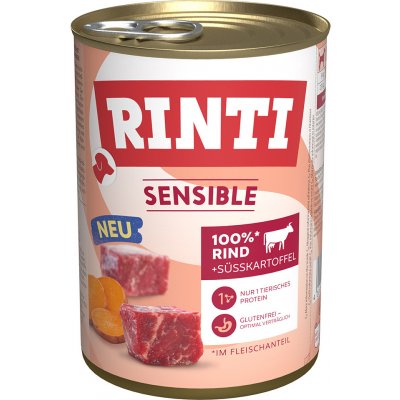 Rinti Adult Sensible hovězí & sladké brambory 6 x 400 g – Hledejceny.cz