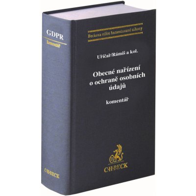 Obecné nařízení o ochraně osobních údajů - JUDr. Vladan Rámiš, Miroslav Uřičař – Zboží Mobilmania