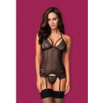 Obsessive Korzet 838-COR corset červená – Hledejceny.cz