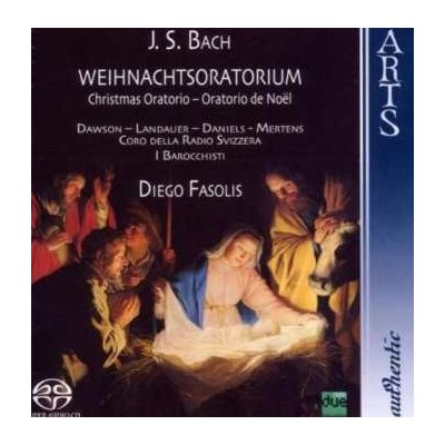 2SA Johann Sebastian Bach - Weihnachtsoratorium - Christmas Oratorio - Oratorio De Noël CD – Hledejceny.cz