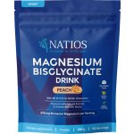 NATIOS Magnesium Bisglycinate + B6 Drink, 375 mg, Broskev, 390 g – Hledejceny.cz
