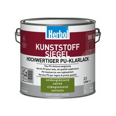 Herbol Kunstoff - Siegel 2,5 L bezbarvá lesk – Hledejceny.cz