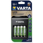 Varta LCD Plug Charger + 4x AA 2100mAh 57687101441 – Zboží Živě