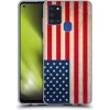 Pouzdro a kryt na mobilní telefon Samsung Pouzdro Head Case Samsung Galaxy A21s VLAJKA USA