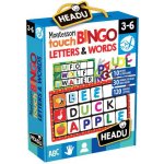 Montessori Bingo Písmena a slova – Zboží Dáma