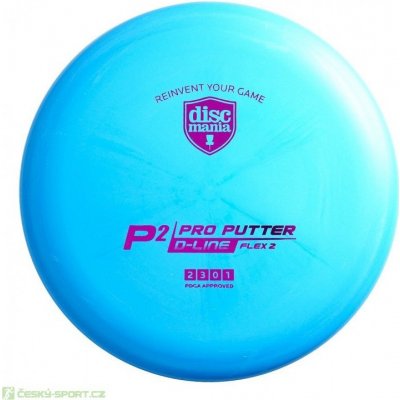 Discmania P2 D-Line Flex 2 modrá – Zboží Mobilmania